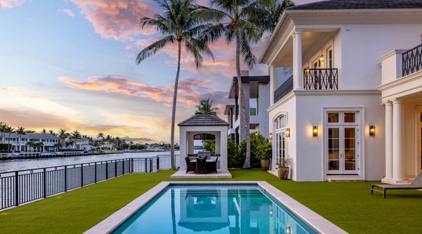 Resort-Style Outdoor Living with Intracoastal Views